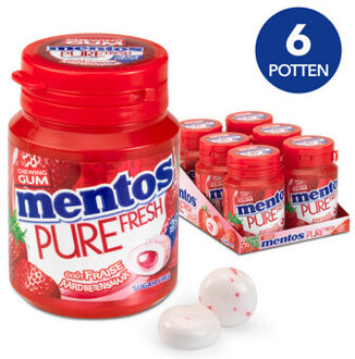 Mentos Mentos - Pure Fresh Strawberry 6 Stuks