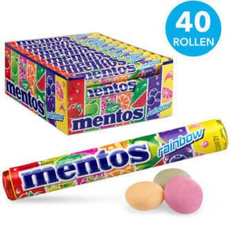 Mentos Mentos - Rainbow Rol 40 Stuks