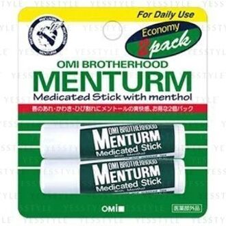 Menturm Medicated Stick with Menthol 4g x 2