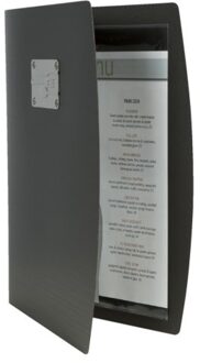 MENUKAARTHOUDER A4 ZWAR RIO SECUR