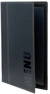 MENUKAARTHOUDER A5 ZWAR TRENDY SEC