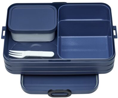 Mepal Bento lunchbox Take a Break large - Nordic denim Blauw