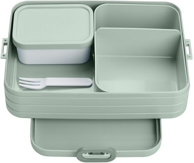 Mepal Bento lunchbox Take a Break large - Nordic sage Groen
