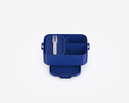 Mepal Bento lunchbox Take a Break midi - Vivid blue Blauw