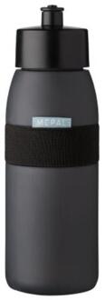 Mepal bidon Ellipse 500ml nordic black zwart