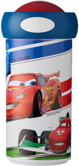 Mepal Disney Cars Grand Prix schoolbeker Rood