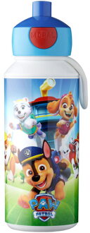 Mepal Drinkfles pop-up campus 400 ml - paw patrol Kleurrijk