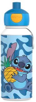 Mepal Drinkfles pop-up campus - Stitch blauw