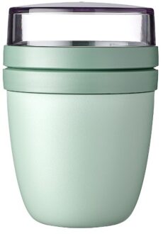 Mepal Ellipse Lunchpot - To Go Yoghurtbeker - 500 ml - Nordic Sage Groen