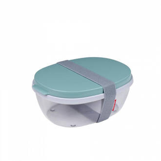 Mepal Ellipse Saladebox - Nordic Green Multikleur