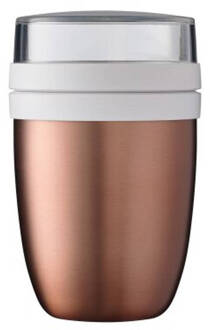 Mepal Ellipse Thermos Lunchpot 0,7 L - Rose Gold Koper