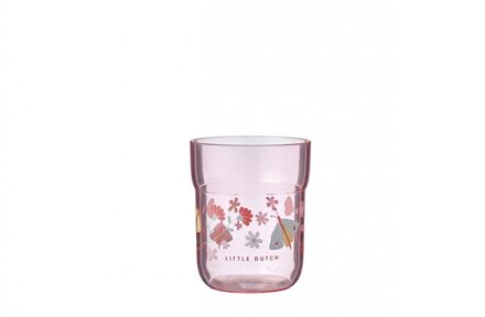 Mepal Kinderglas Mepal Mio 250 ml - Little Dutch - Flowers & Butterflies Multikleur