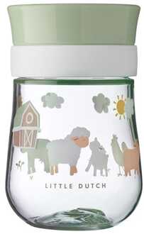 Mepal Leerbeker 360° mio little dutch 300 ml - little boerderij Groen - 300ml