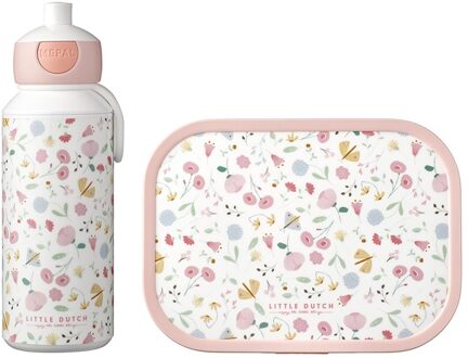 Mepal Little Dutch Flowers Lunchset (2012604) Wit