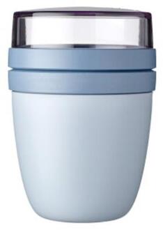 Mepal lunchpot ellipse mini - nordic blue Blauw