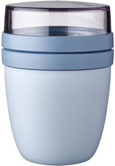 Mepal lunchpot ellipse - nordic blue Blauw