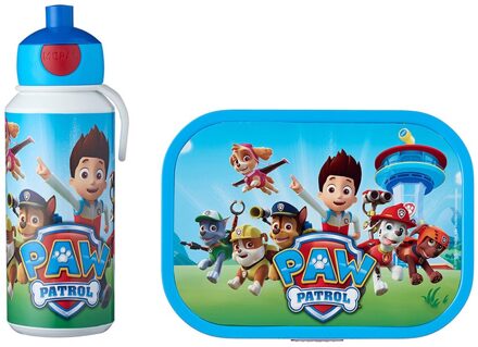 Mepal Lunchset Campus (pop-up drinkfles en lunchbox) - Paw Patrol Wit