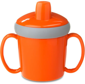 Mepal oranje antilekbeker 200 ml