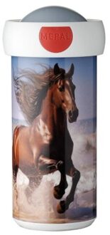 Mepal schoolbeker campus 300 ml - wild horse Multikleur