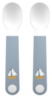 Mepal set oefenlepel mio 2 stuks - sailors bay Multikleur