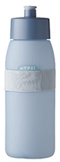 Mepal sportbidon ellipse 500 ml - nordic blue Blauw