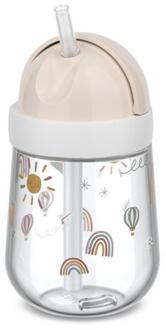 Mepal Sunshine & Rainbow rietjesbeker crème