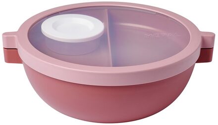 Mepal Vita Bento Lunchbowl vivid mauve Roze - H 8.5 x B 24 x D 20.7