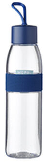 Mepal Waterfles Ellipse 500 ml - Vivid blue Wit