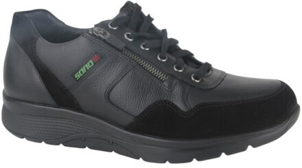 Mephisto Amory velsport 3600/nevada 1500 black heren veterschoenen sportief Zwart - 42