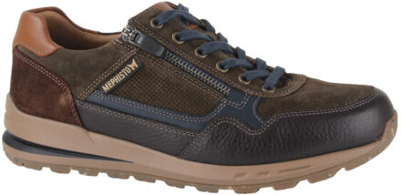 Mephisto Bradley or.1351/v.3619/1545/3678n/6135 dark brown heren sneakers 40 (6,5) Groen - 43,5