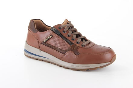 Mephisto BRADLEY RANDY - Volwassenen Heren sneakersVrije tijdsschoenen - Kleur: Cognac - Maat: 42