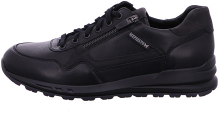 Mephisto BRADLEY RANDY - Volwassenen Heren sneakersVrije tijdsschoenen - Kleur: Zwart - Maat: 45