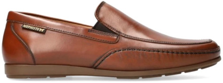 Mephisto Bruin Leren Instapper voor Heren Mephisto , Brown , Heren - 47 Eu,46 Eu,47 1/2 Eu,39 Eu,40 1/2 EU