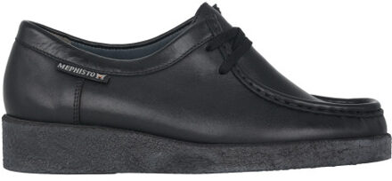 Mephisto Christy dames veterschoen Zwart - 35,5