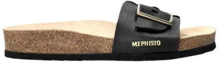 Mephisto Comfortabele dames slippers met Soft-Air technologie Mephisto , Black , Dames - 38 Eu,35 Eu,36 Eu,41 EU