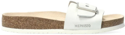 Mephisto Comfortabele dames slippers met Soft-Air technologie Mephisto , White , Dames - 35 Eu,40 EU