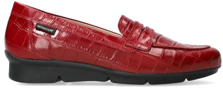 Mephisto Diva dames moccasin Rood - 40,5