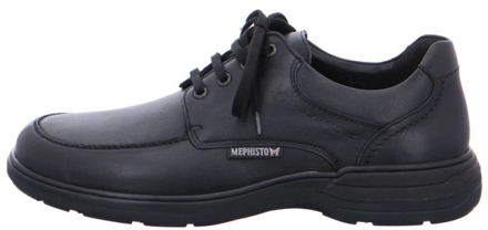 Mephisto Douk Riko Zwarte Casual Schoenen  Heren 42,5