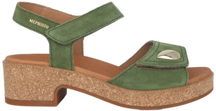 Mephisto Franka dames sandaal - maat 38 Groen