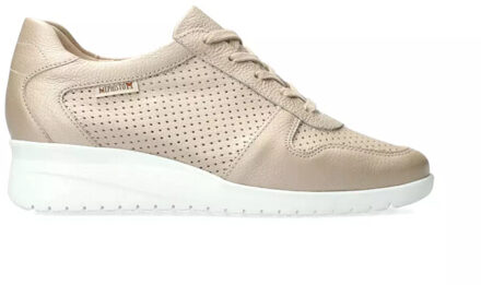 Mephisto Isa perf dames veterschoen Beige - 38