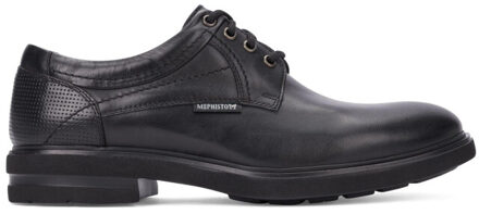 Mephisto Olivio heren veterschoen Zwart - 46,5