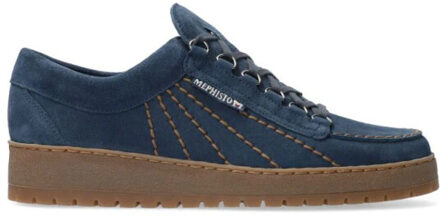 Mephisto Rainbow heren veterschoen Blauw - 38,5