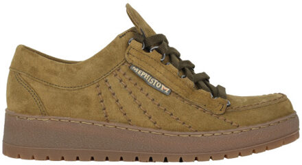 Mephisto Rainbow heren veterschoen Groen - 42