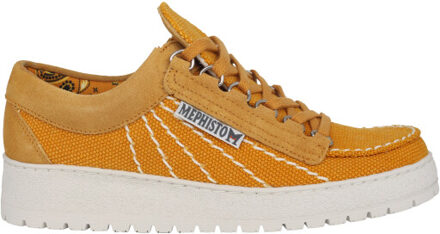 Mephisto Rainbow sun heren veterschoen - maat 43 Geel