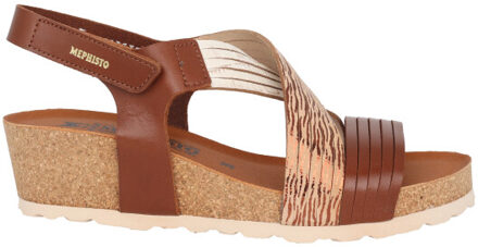 Mephisto Renza dames sandaal - maat 36 Bruin