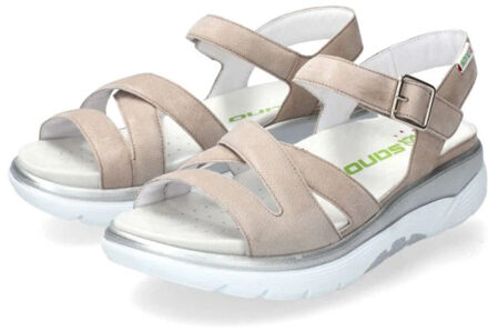 Mephisto Sano noane dames rollende wandelsandaal Taupe - 36