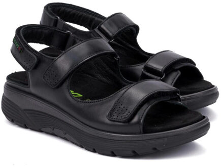 Mephisto Sano norine dames rollende wandelsandaal Zwart - 39