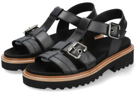 Mephisto Valny dames sandaal - maat 38 Zwart