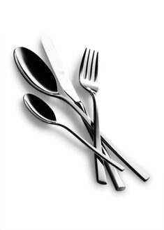 Mepra 24 pcs set Atena Stainless Steel RVS glans