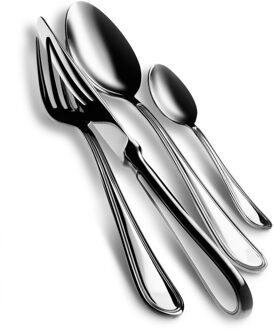 Mepra 24 pcs set Norma Stainless Steel RVS glans